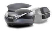 Honda Z 125 [SHAD] - SH48 DG Top Case + Backrest Dark Gray