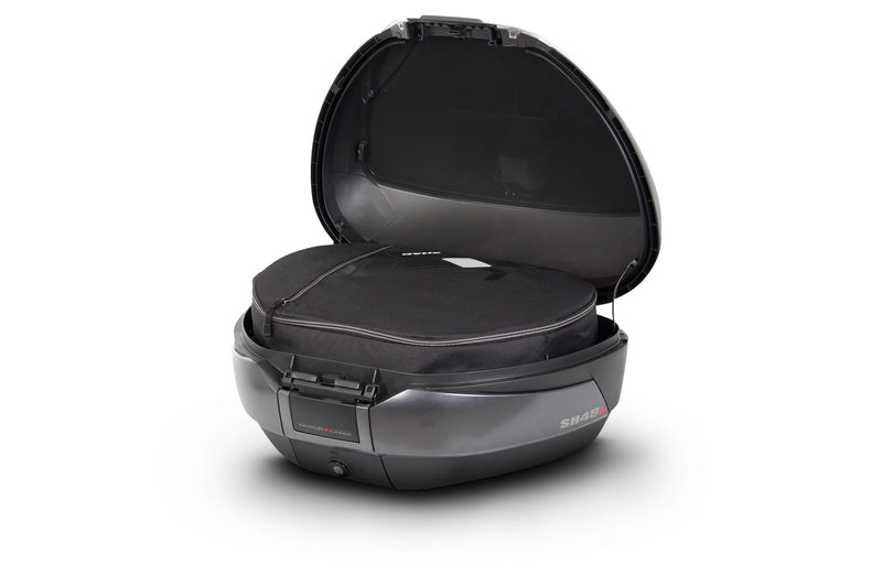 Honda Sh 300 [SHAD] - SH48 DG Top Case + Rückenlehne Dunkelgrau