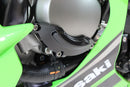 Kawasaki Zx-10Rr [GILLES] - Left Crankcase Protector Black Kawasaki Ninja ZX-10R