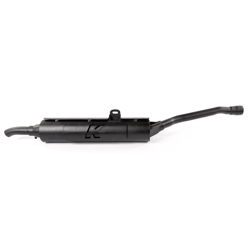 Yamaha Grizzly 660 [KIMPEX] - Bolt-On Silencer Steel Black
