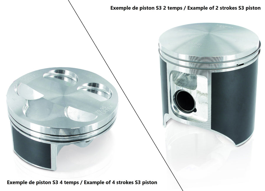 Ossa TR 125 I [2014-2015] - piston coulé Ø 53,95 mm compression standard Beta Evo 125