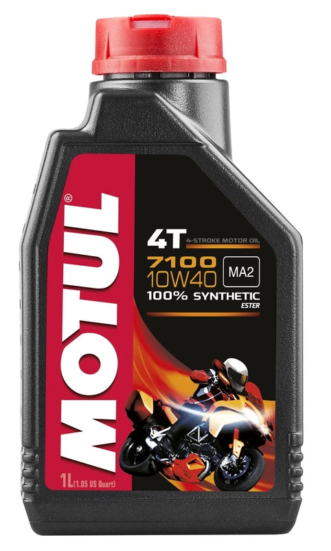 Huile de moteur 10W40 4T 1L pour les motos [motul]