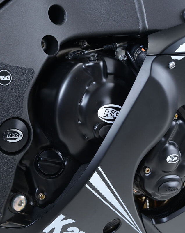 Kawasaki NINJA ZX-10 R ABS SPECIAL EDITION ZX1000K [2015] - Race Series Motorgehäusedeckelschutz - Schwarz Kawasaki ZX-10R/RR