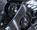 Kawasaki NINJA ZX-10 R ABS SPECIAL EDITION ZX1000S [2016-2018] - Race Series Motorgehäusedeckelschutz - Schwarz Kawasaki ZX-10R/RR