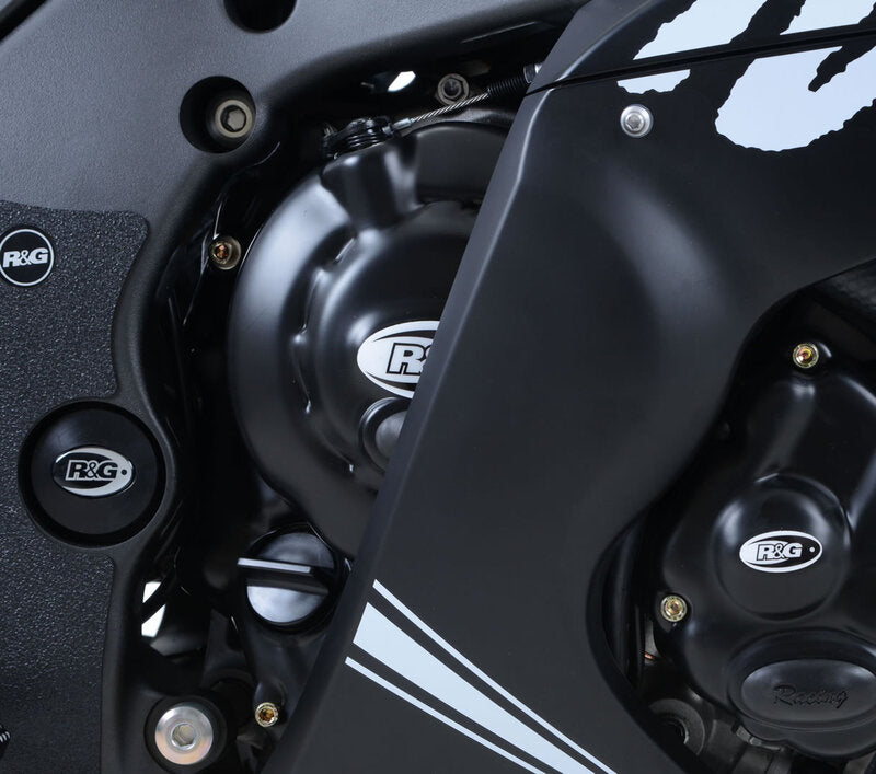 Kawasaki NINJA ZX-10 R ABS SPECIAL EDITION ZX1000S [2016-2018] - Race Series Motorgehäusedeckelschutz - Schwarz Kawasaki ZX-10R/RR