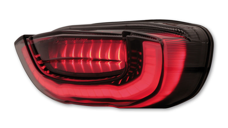 Honda Cb 650 R Neo Sports Cafe [SHIN YO] - Fanale posteriore a LED per Honda, catarifrangente nero, colorato, omologato E (1 pezzo)