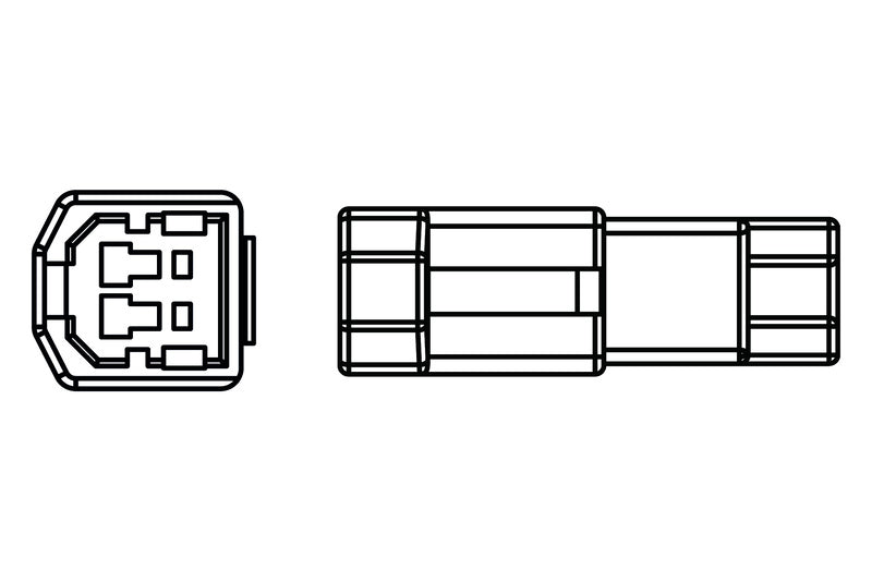 Ducati M600 Monster [Highsider] - adapter cable for mini indicators