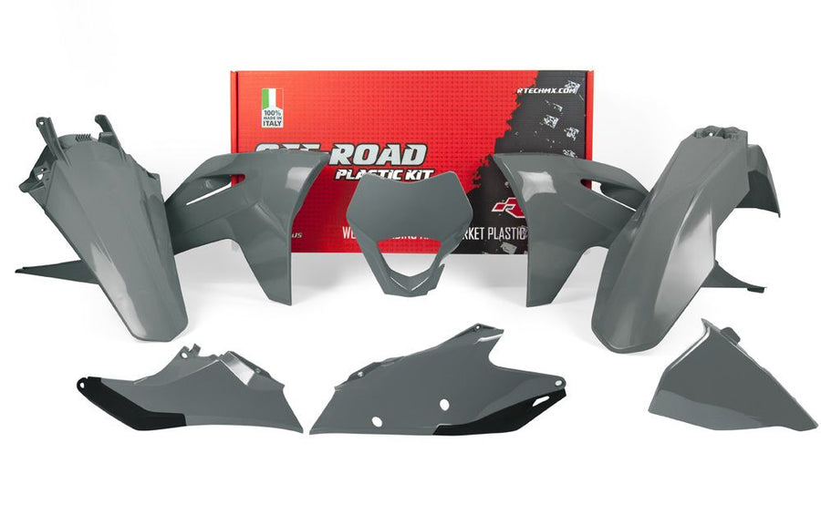 GAS GAS EC 300 [2021-2023] - Kit Plastica Quantum Grey GasGas EC/EC-F