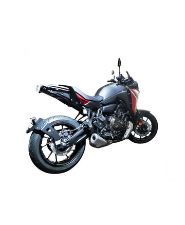 Yamaha Tracer 7 700 [ACCESS DESIGN] - ''Wheel Fitted'' License Plate Holder Black - Yamaha MT-07 Tracer