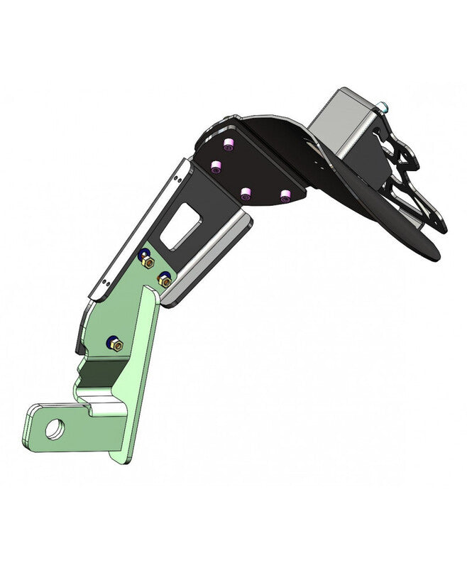 Yamaha Tracer 7 Tracer 7 Gt [ACCESS DESIGN] - Support de plaque d'immatriculation « monté sur roue » noir - Yamaha MT-07 Tracer