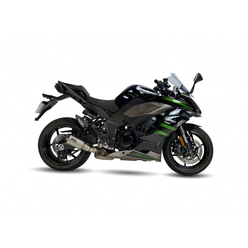 Kawasaki Ninja 1000 [IXIL] - Silencieux RC inox / embout carbone - CK7294RC