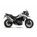 Triumph Tiger 900 Rally Pro [IXIL] - Silenziatore MXT acciaio inox / fondello nero - Triumph Tiger 900/GT/Rally - ET4066SS