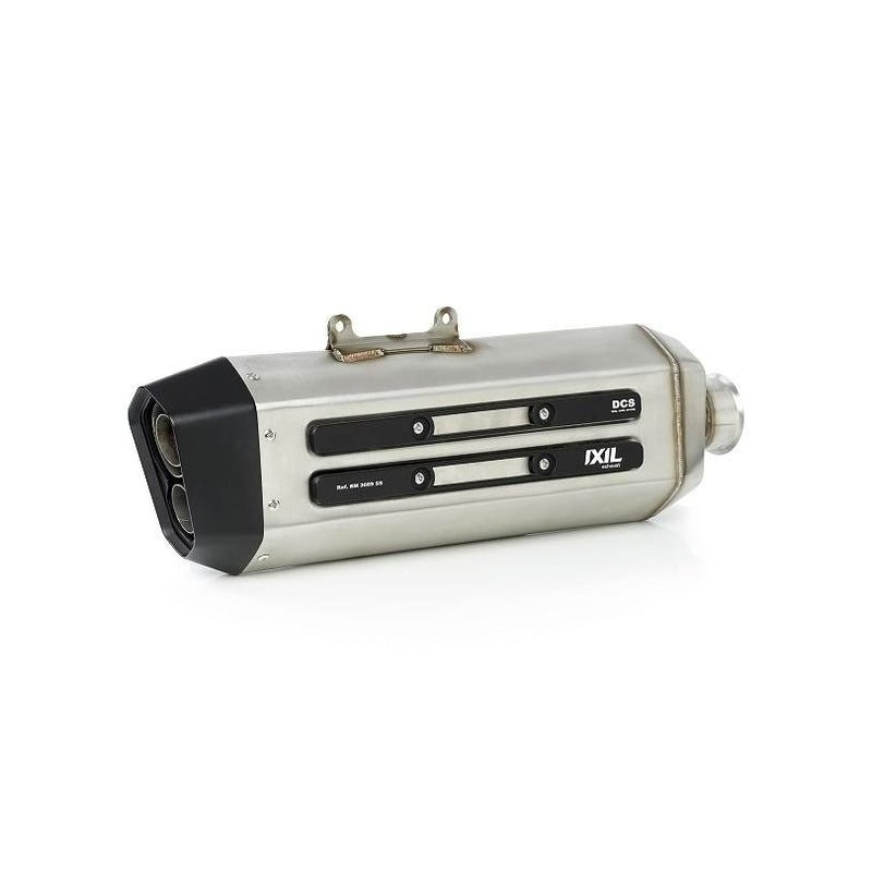 Honda Crf 1000 L Africa Tw [IXIL] - MXT muffler stainless steel / end cap black - EH6082SS