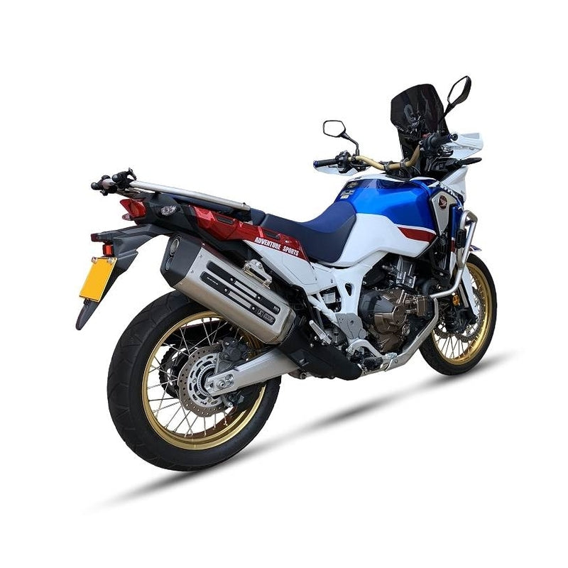 Honda Crf 1000 L At Adv Sp [IXIL] - Terminale MXT acciaio inox / fondello nero - EH6082SS