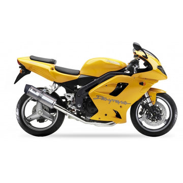 Triumph Speed ​​Triple [IXIL] - Fondello esagonale in acciaio inox / fondello in acciaio inox nero - OT4081VSE