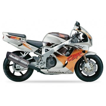 Honda Cbr 900 [IXIL] - Hexoval Endtopf Edelstahl schwarz / Endkappe Edelstahl schwarz - OH6081VSE - 0