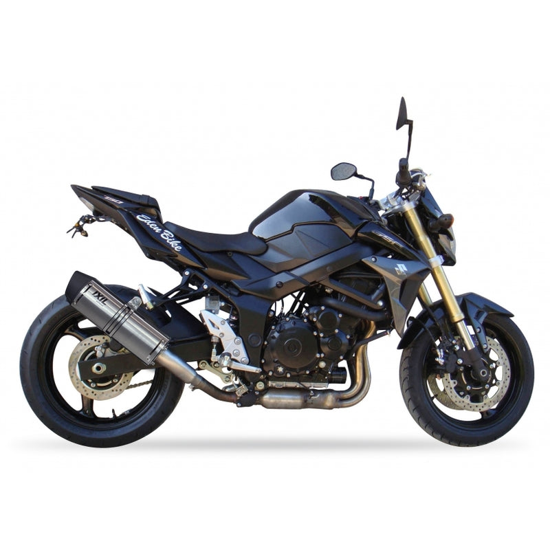 Suzuki Gsx-S 750 [IXIL] - Fondello esagonale in acciaio inox / fondello in acciaio inox nero - OS8062VSE