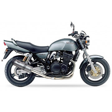 Suzuki Inazuma [IXIL] - Silenziatore esagonale in acciaio inox / fondello in acciaio inox nero - OS8065VSE