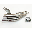 Suzuki Gladius 650 [IXIL] - Silencieux Hyperlow acier inoxydable / embout aluminium - XS8358V