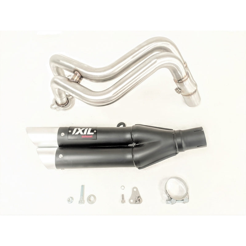 Yamaha Tracer 700 [IXIL] - Hyperlow complete system stainless steel black / polished aluminum - XY9362XB