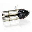 Kymco Ak 550 [IXIL] - Système complet L5X acier inoxydable poli / acier inoxydable poli - XK0350XS
