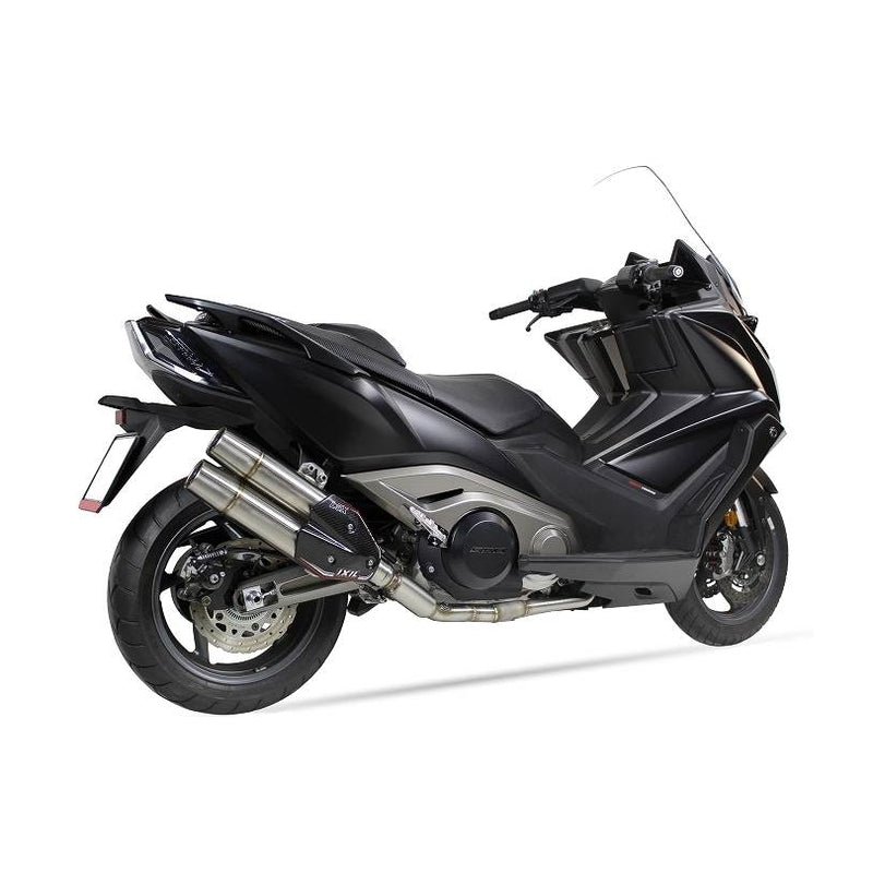 Kymco Ak 550 [IXIL] - Système complet L5X acier inoxydable poli / acier inoxydable poli - XK0350XS