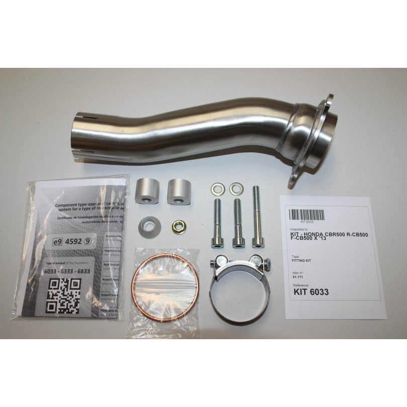 Honda CB 500 X (PC 46) [2013-2015] - Hexoval Xtrem Endtopf - Honda CBR 500 R - OH6033VSE