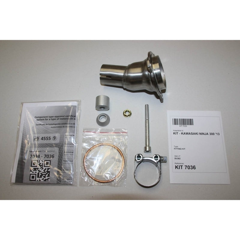 Kawasaki Z 300 [IXIL] - Hexoval Xtrem silencer - Kawasaki Ninja 250-300 R - OK7036VSE