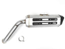 Moto Guzzi V 85 TT Guardia D'ONORE [2022] - Silencieux MXT acier inoxydable - Moto Guzzi V85 TT - EM3037SS