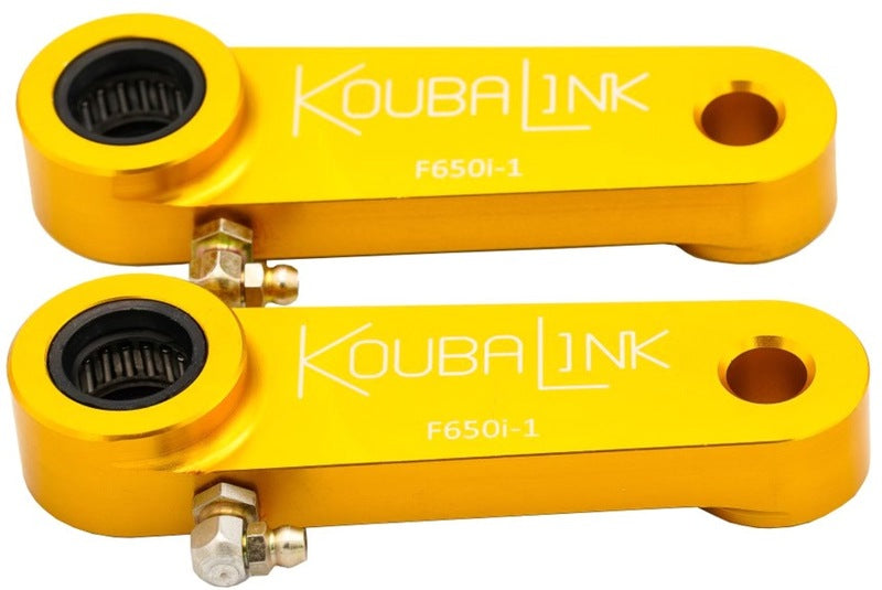 Bmw F 650 Gs Dakar [KOUBALINK] - Lowering kit (25.4 mm) Gold - BMW