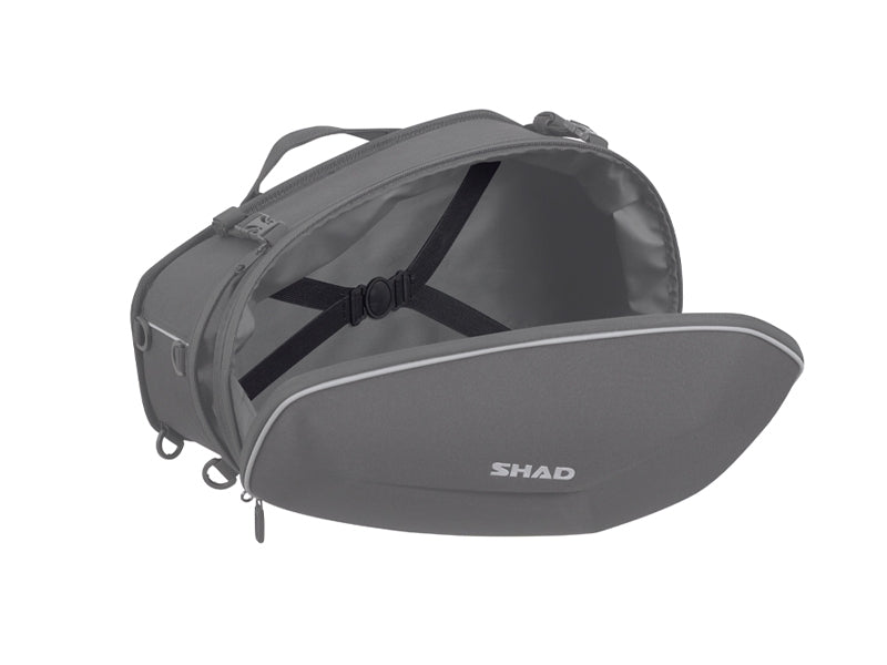 Cf Moto 700 Cl X Heritage [SHAD] - Borse laterali espandibili E48 Nero - 46/58L