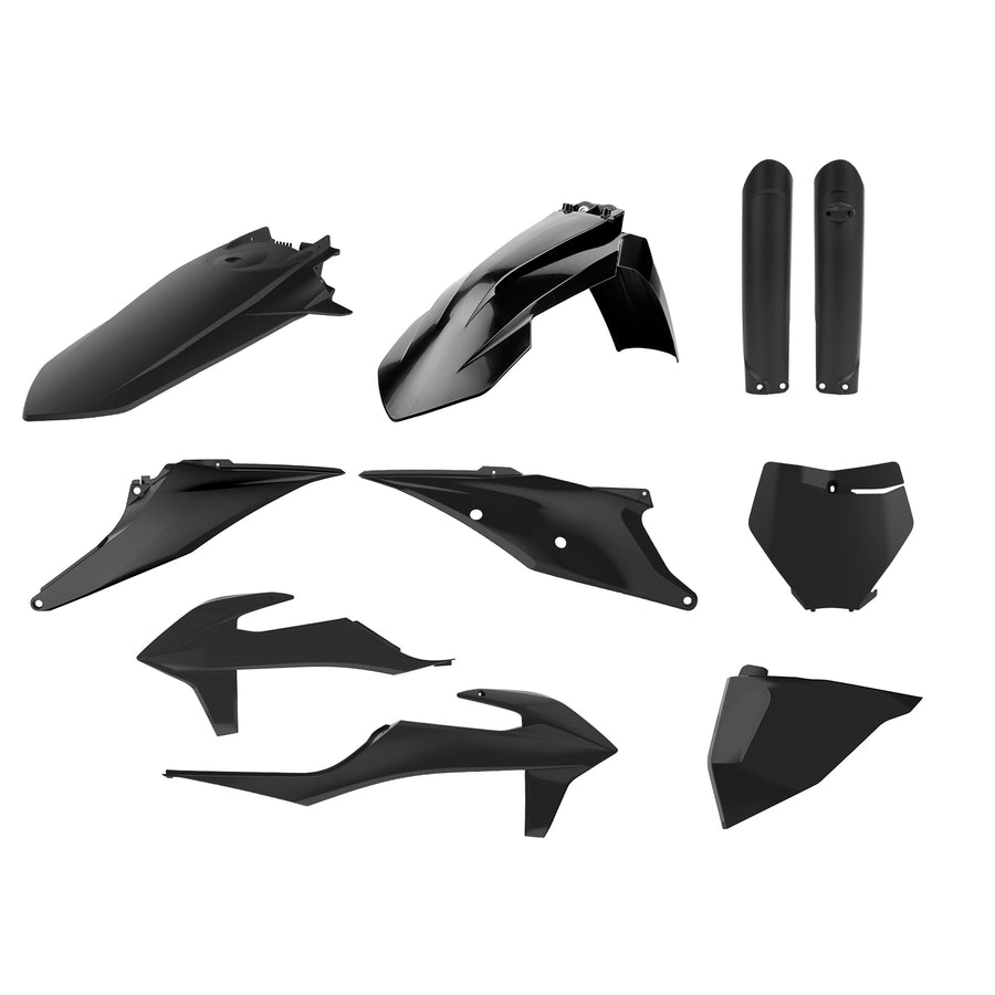 KTM 150 SX [2019-2022] - Plastik-Kit Schwarz - KTM SX/SX-F