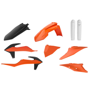 KTM 250 EXC TPI SIX Days [2020-2023] - Plastik-Kit Originalfarbe - KTM EXC/EXC-F