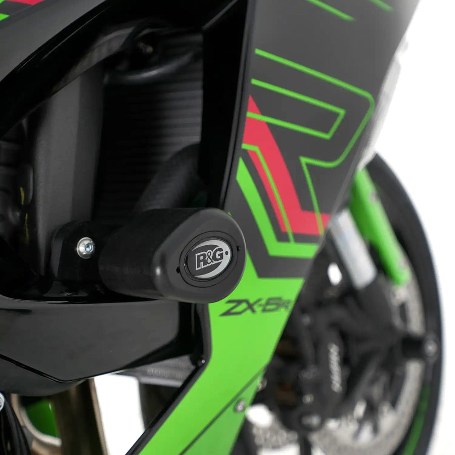 Kawasaki NINJA ZX-6R [2024-2026] - Protections Aero Crash - Noir