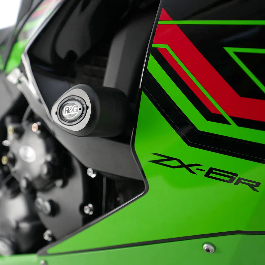 Kawasaki NINJA ZX-6R [2024-2026] - Protections Aero Crash - Noir