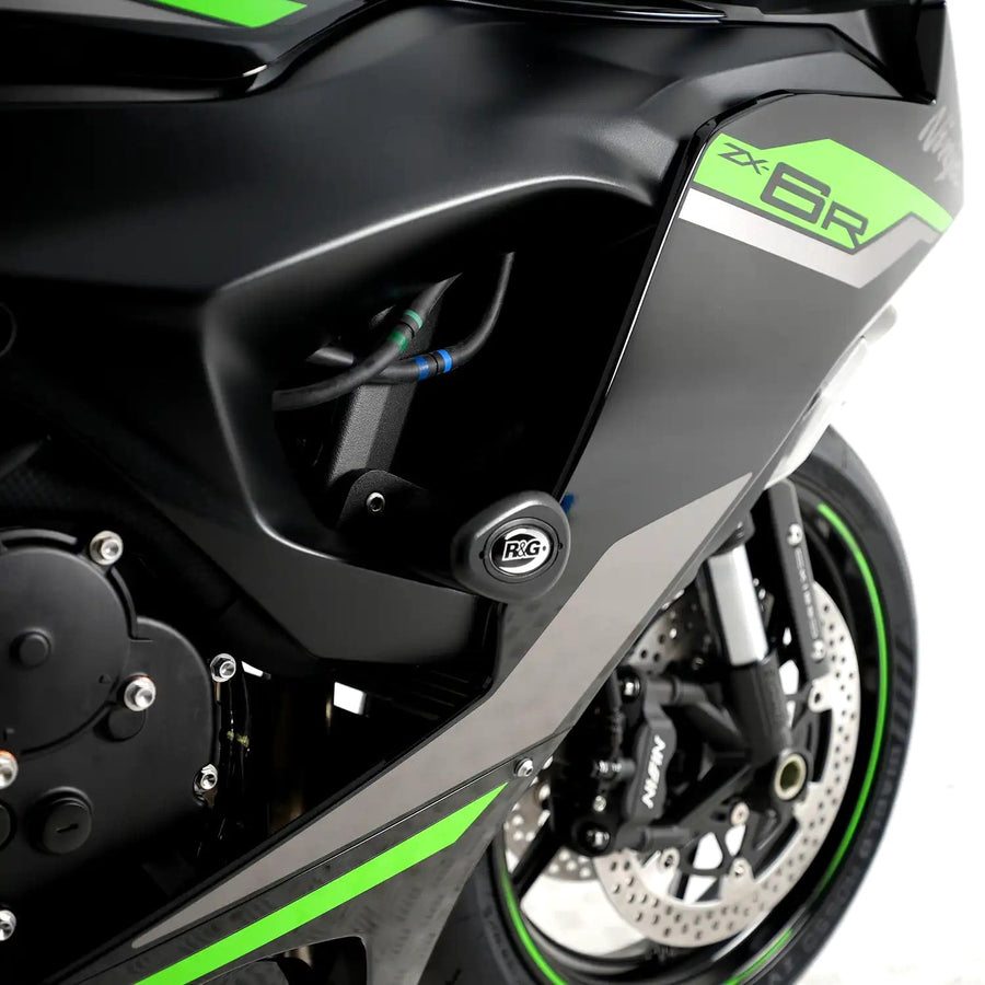 Kawasaki NINJA ZX-6R [2024-2026] - Protections Aero Crash - Noir