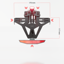 SUZUKI GSX 8 S [2023-2026] - pro Kennzeichenhalter Akron-RS mit Rücklicht