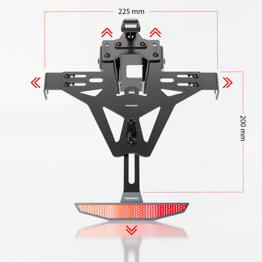 Yamaha MT-09 ABS [2024-2026] - par support de plaque d'immatriculation