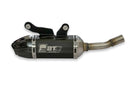 Yamaha YZ 125 (CE 16) [2022-2023] - Carby Schalldämpfer schwarzes Aluminium/Karbon-Endkappe