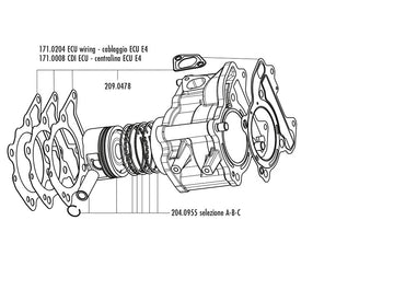 Vespa GTS 125 I-GET Super [2020] - Zylinder Kit