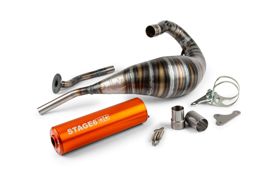 Beta RR Enduro 50 2T - Scarico 80 - 90cc CNC arancione