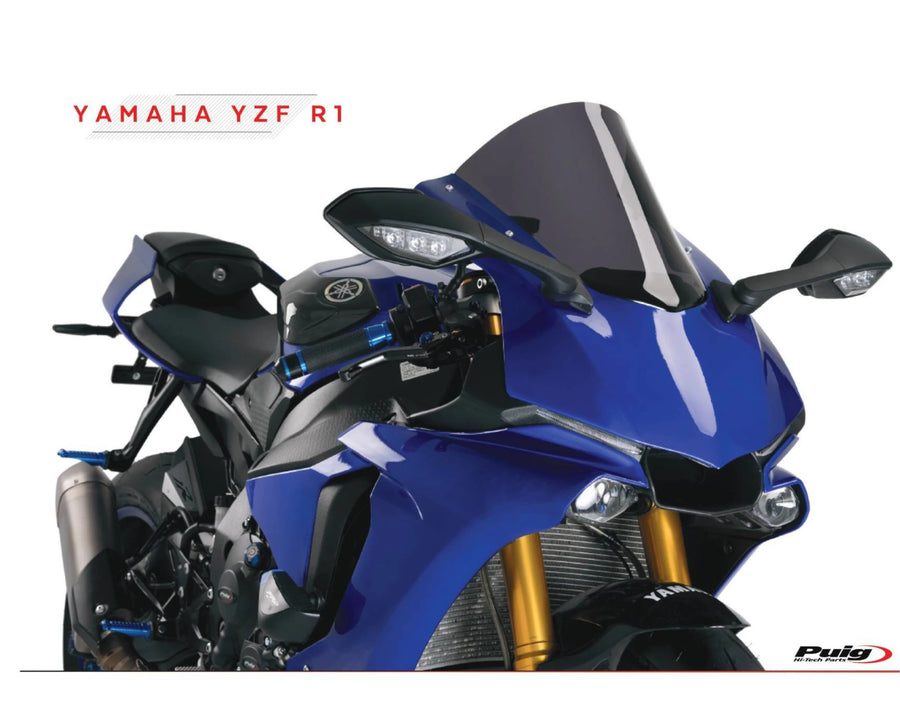 KAWASAKI ZX-10RR NINJA PERFORMANCE [2018] – R-Racer Screen – Black
