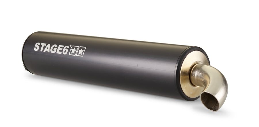 MBK Nitro 50 2T LC [2013–] - Auspuff Pro Replica MK2 Schwarz