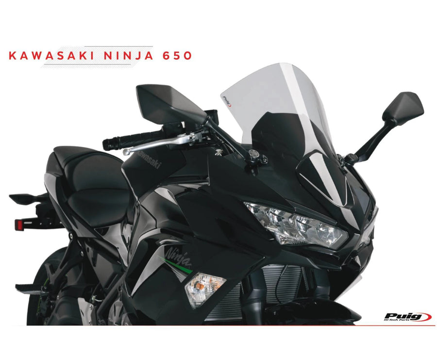 KAWASAKI ZX-10RR NINJA PERFORMANCE [2018] – R-Racer Screen – Black