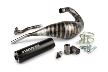 Beta RR SM 50 2T - Scarico 80 - 90cc CNC nero