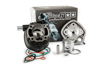 Aprilia SR Netscaper 50 2T LC - Motorpack Streetrace 70ccm ghisa grigia