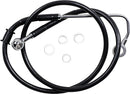 Harley Davidson flstc [DRAG SPECIALTIES] - Tubazione freno estesa in acciaio inossidabile-2