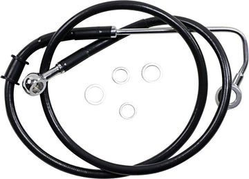 harley davidson flstc [DRAG SPECIALTIES] - Conduite de frein rallongée en acier inoxydable - 0