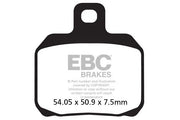Default Title Ducati Scrambler 1100 [EBC] – Halbgesinterte Vee-Bremsbeläge