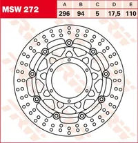 Honda CB 300 F [2015-2017] - Halo Series Schwimmende Bremsscheibe – Bild 7